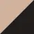 beige/black 