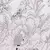 white/black floral print 