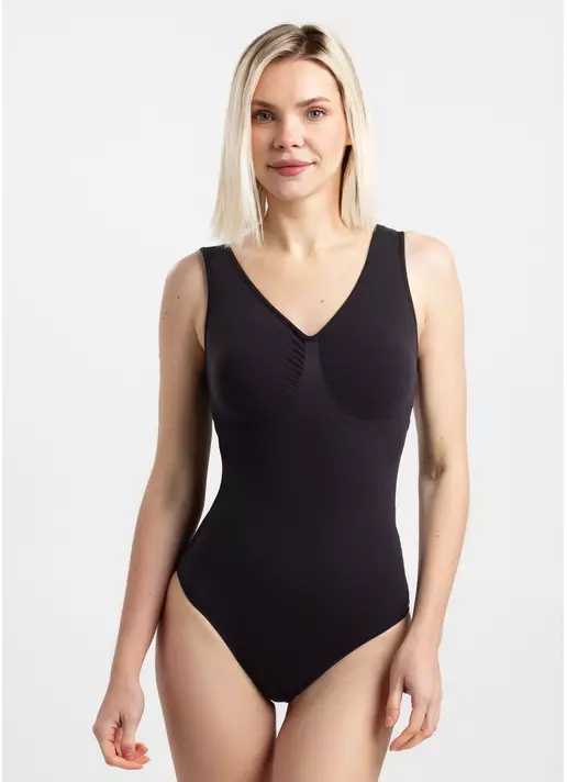Боді-сліпи на широких бретелях BODY SLIP SHAPEWEAR black (чорний) Боді-сліпи на широких бретелях BODY SLIP SHAPEWEAR black (чорний)