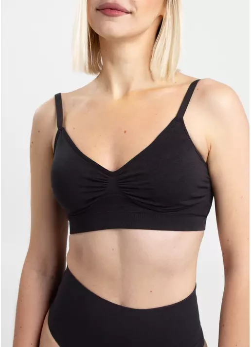 Безшовний бра BRA DOUBLE SHAPEWEAR black (чорний) Безшовний бра BRA DOUBLE SHAPEWEAR black (чорний)