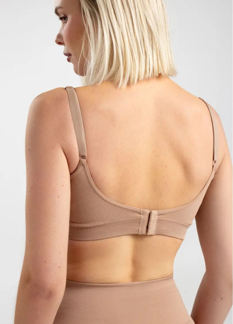 Безшовний бра BRA DOUBLE SHAPEWEAR nude (бежевий)