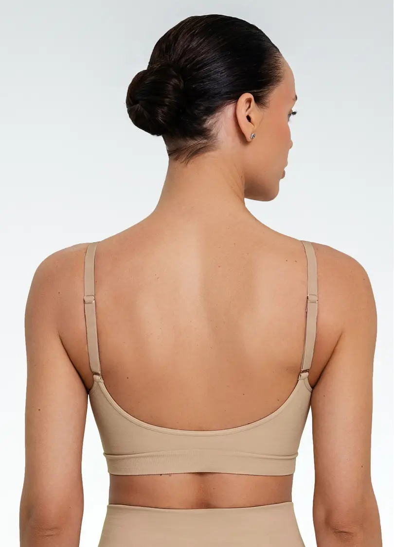 Безшовний топ з легкою корекцією BRA SHAPEWEAR nude (бежевий)