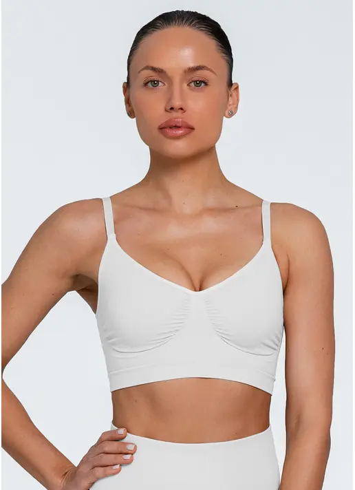 Безшовний топ з легкою корекцією BRA SHAPEWEAR white (білий) Безшовний топ з легкою корекцією BRA SHAPEWEAR white (білий)