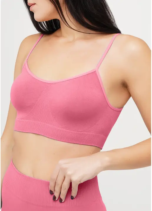 Безшовний топ BRASSIERE bubblegum (рожевий) Безшовний топ BRASSIERE bubblegum (рожевий)