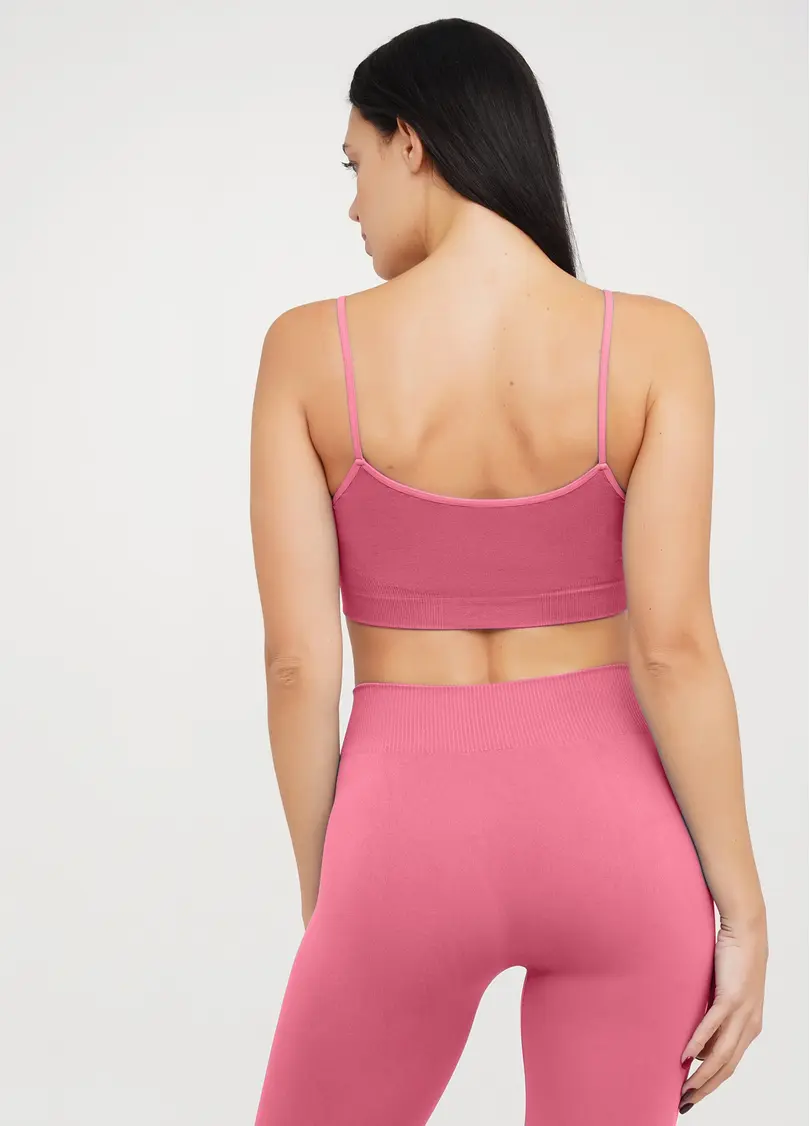 Безшовний топ BRASSIERE bubblegum (рожевий)