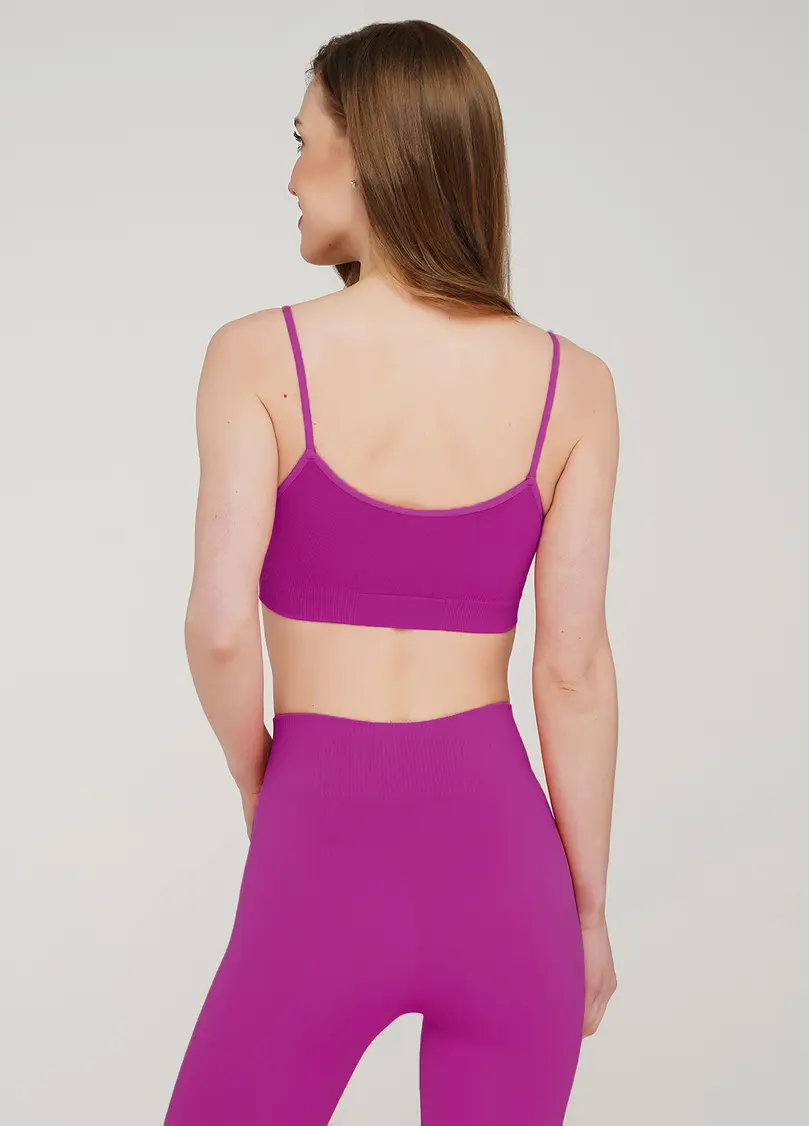 Безшовний топ на бретелях CAMI TOP dahlia (фіолетовий)
