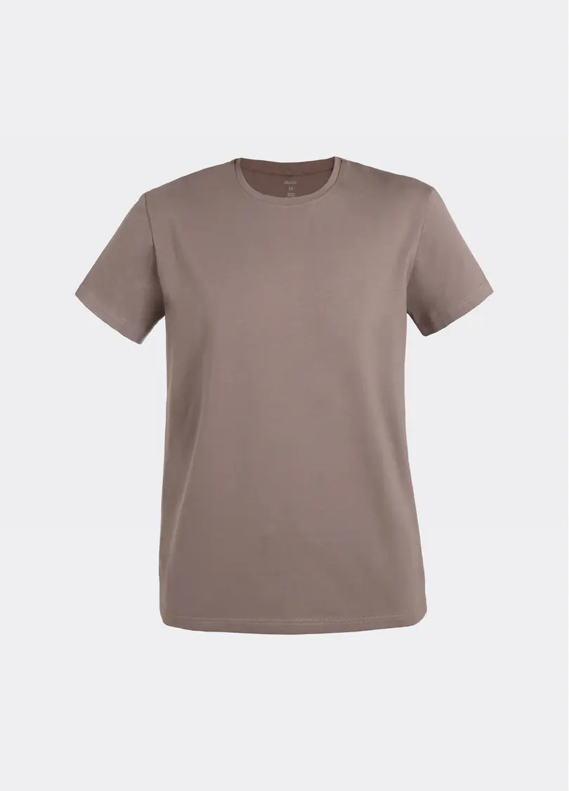 Чоловіча футболка з бавовни G-MAN 4601/010 mocha taupe (коричневий)