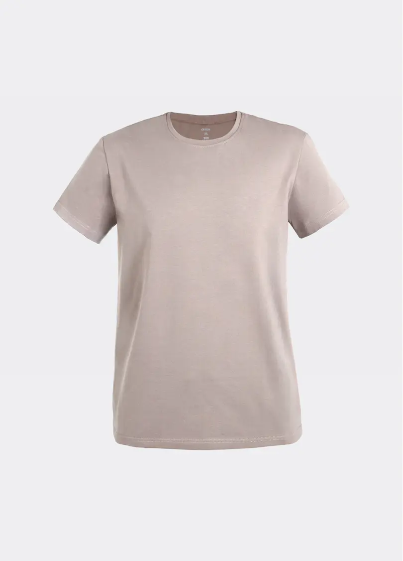 Чоловіча футболка з бавовни G-MAN 4601/010 mushroom beige (бежевий)