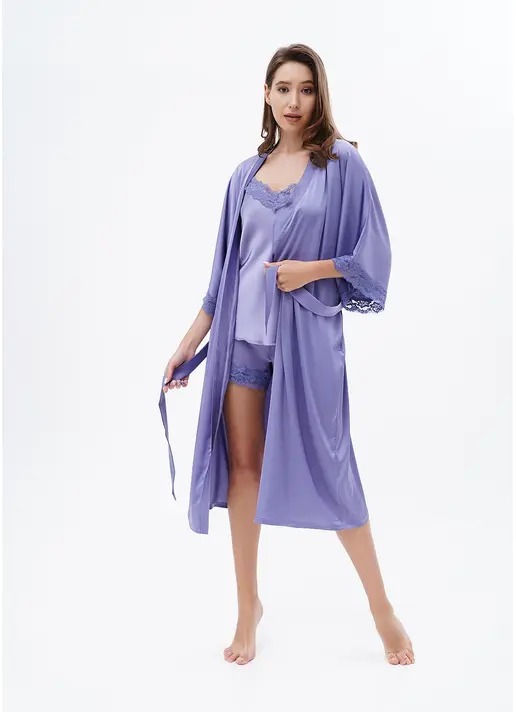 Халат HELENA 7214/051 violet (фіолетовий)