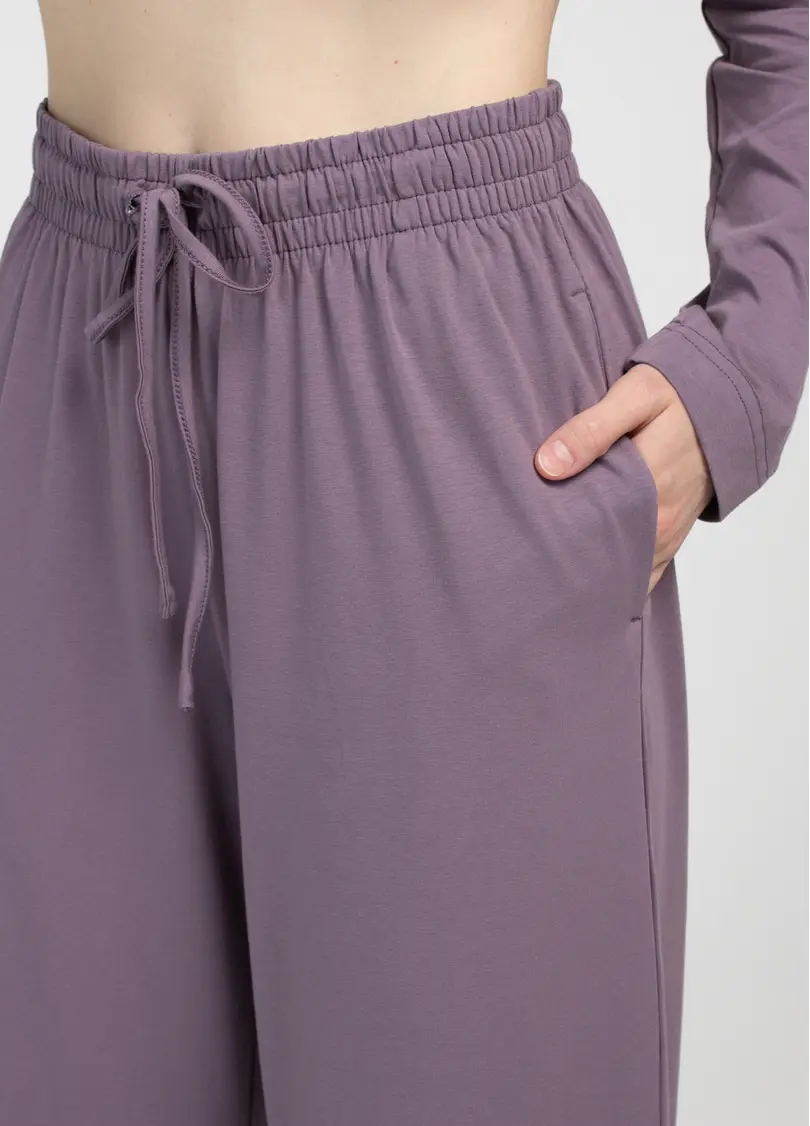 Комплект с хлопка EASY 5347/010 muted mauve (фиолетовый)