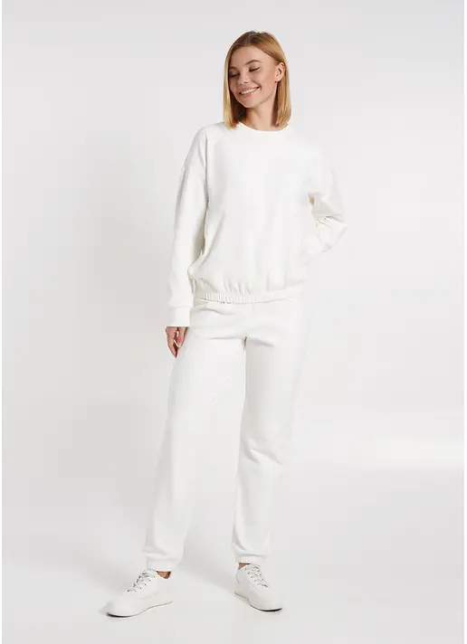 Флісовий комплект FLEECE FLOW 5807/210 milk (білий) Флісовий комплект FLEECE FLOW 5807/210 milk (білий)