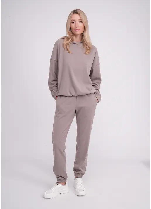 Флісовий комплект з худі FLEECE FLOW 5811/210 soft truffle (коричневий) Флісовий комплект з худі FLEECE FLOW 5811/210 soft truffle (коричневий)