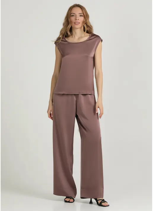 Шовковий комплект ROYAL SILK 5124/050 cappuccino (коричневий) Шовковий комплект ROYAL SILK 5124/050 cappuccino (коричневий)