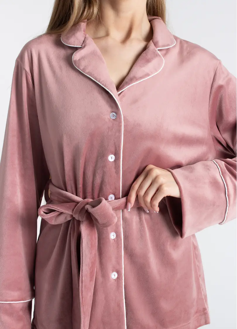 Велюровий комплект SOFT WINTER 5509/080 dusty rose (рожевий)