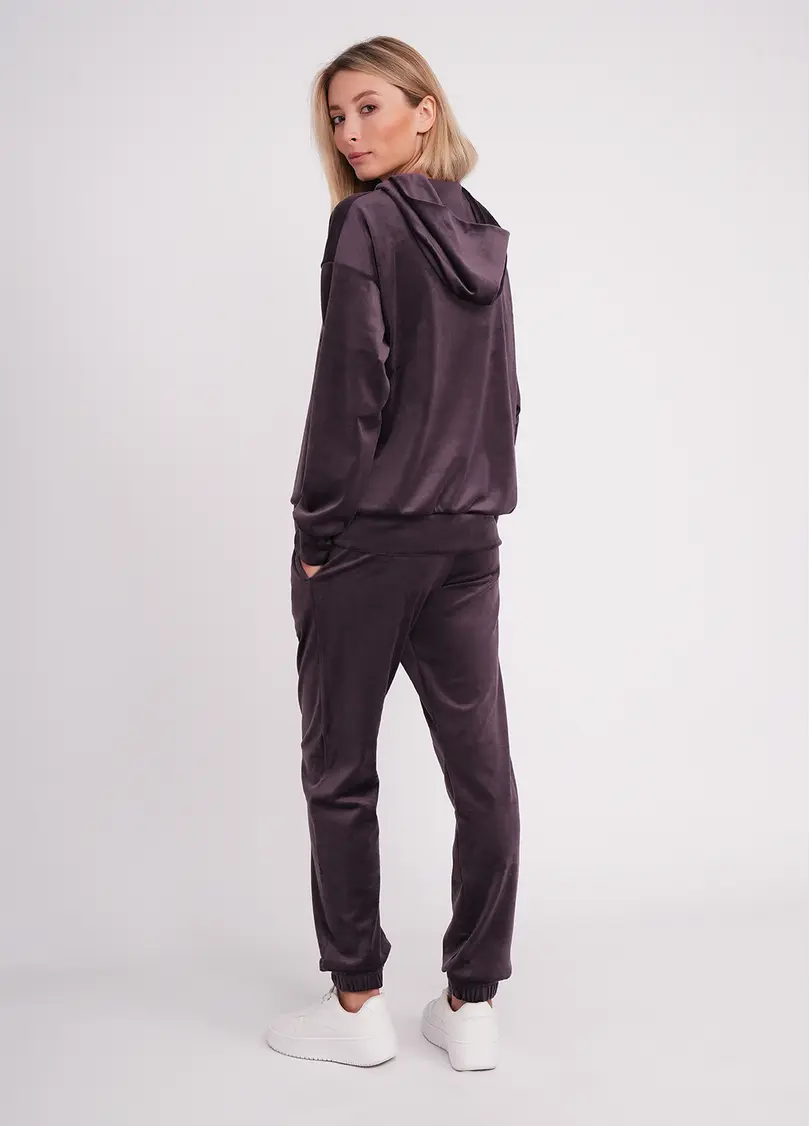 Велюровий комплект SOFT WINTER 5814/080 dark lavender (фіолетовий)