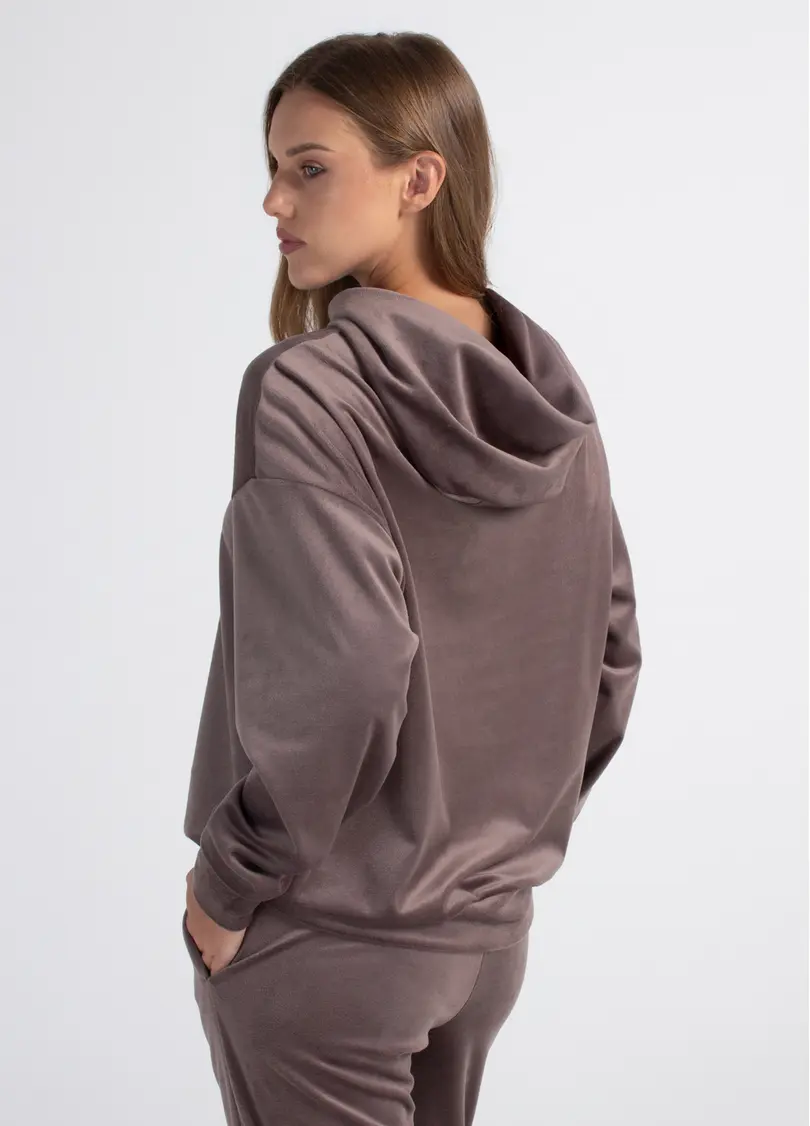 Велюровий комплект SOFT WINTER 5814/080 mokko (коричневий)