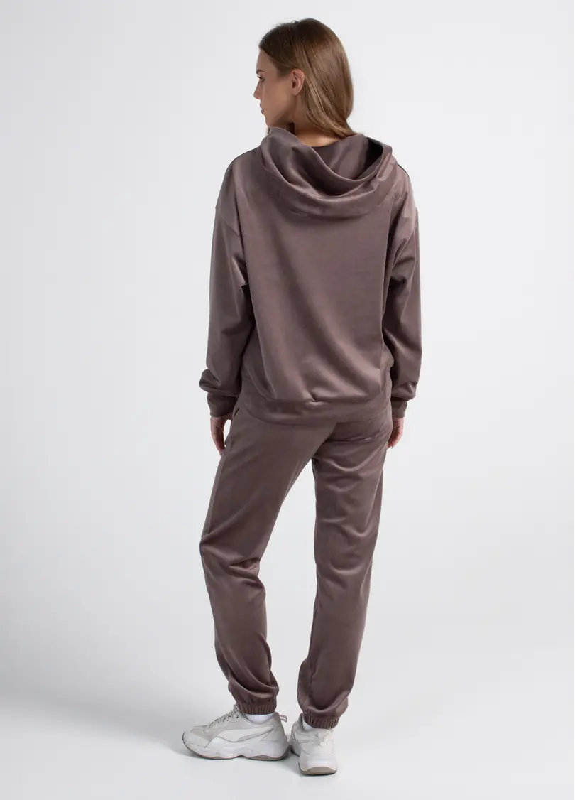 Велюровий комплект SOFT WINTER 5814/080 mokko (коричневий)