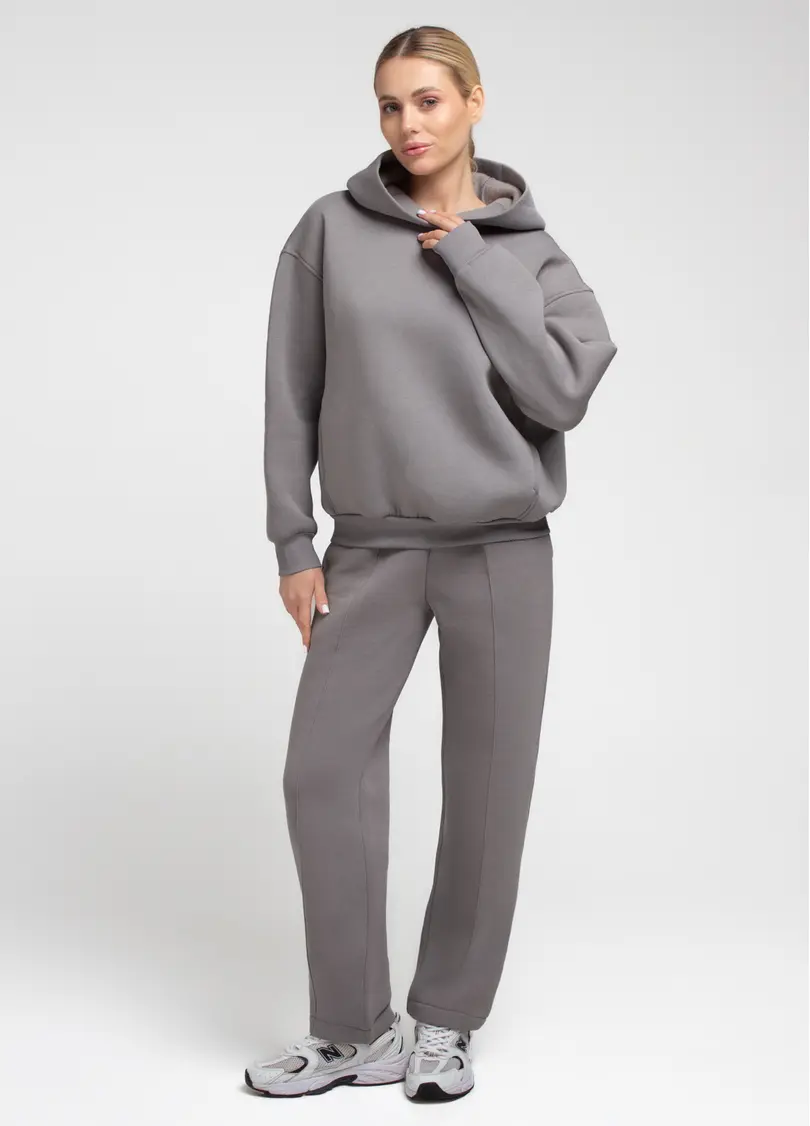Комплект худі та штани SPORT STYLE 5818/170 steel grey (сірий)