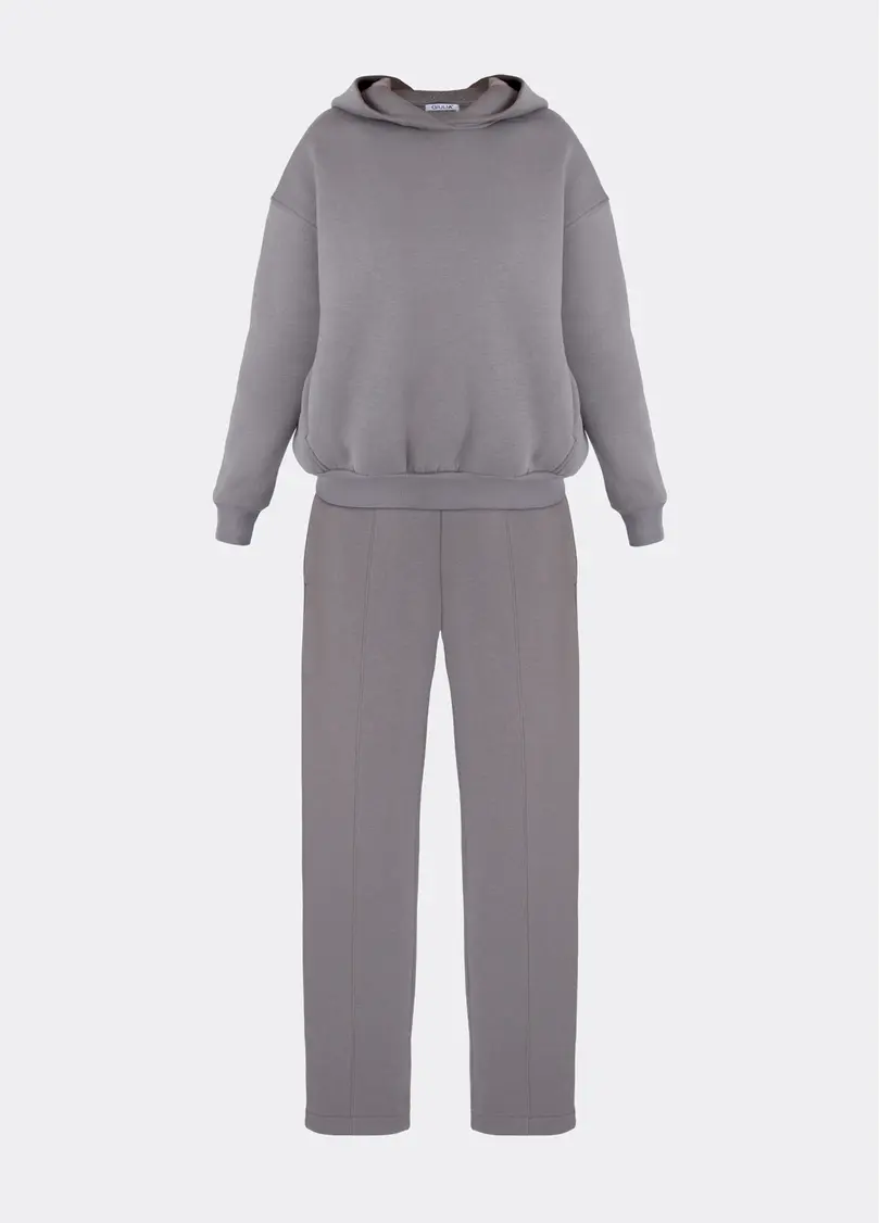 Комплект худі та штани SPORT STYLE 5818/170 steel grey (сірий)
