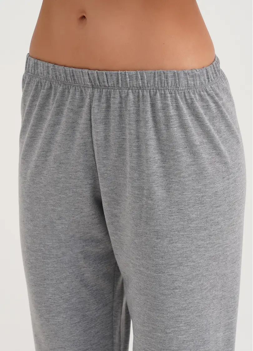 Комплект піжами з віскози COMFORT STYLE 5323/030 light grey melange (сірий)