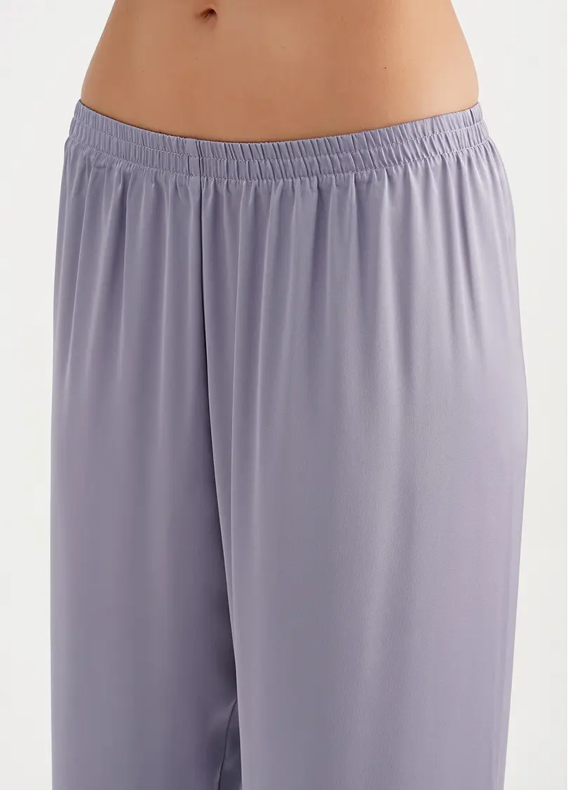 Шовкова піжама сорочка та штани HELENA 5508/050 cool grey (сірий)