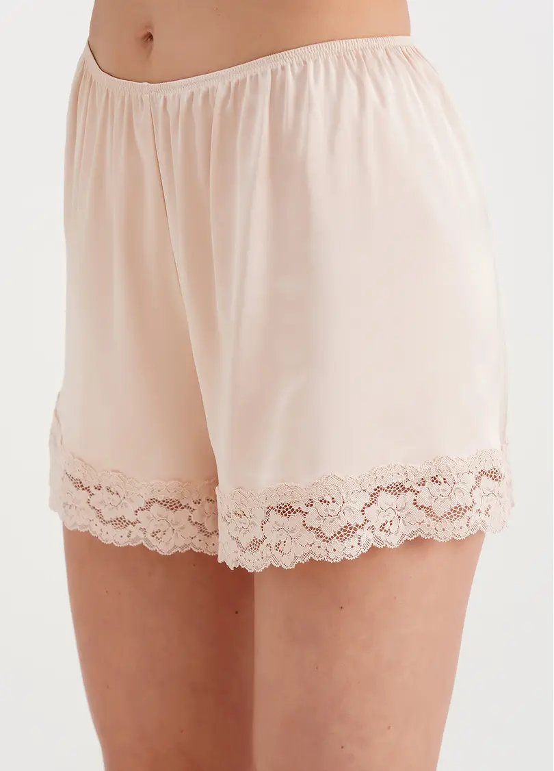 Комплект піжами з шортиками HELENA 6007/051 naturale (бежевий)