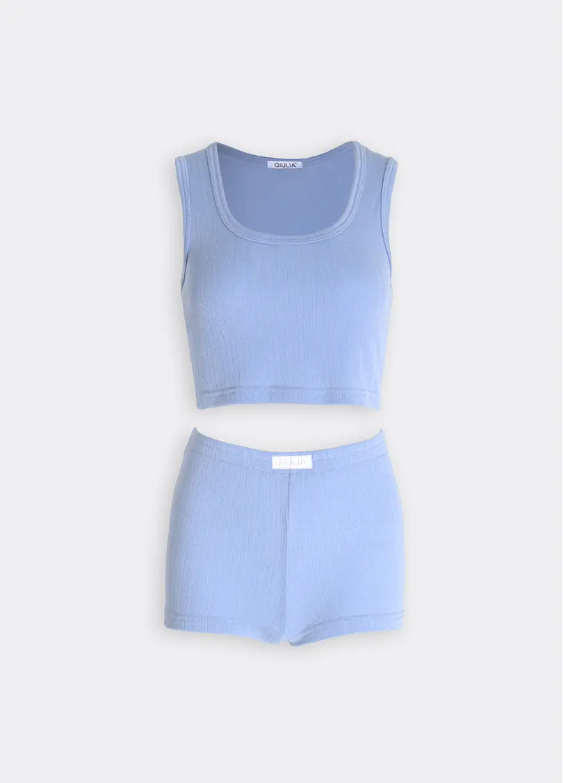 Трикотажний комплект MALLOW 6201/310 cornflower blue (блакитний)