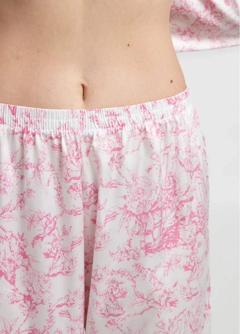 Шовкова піжама TOILE SILK 5511/050 (рожевий)