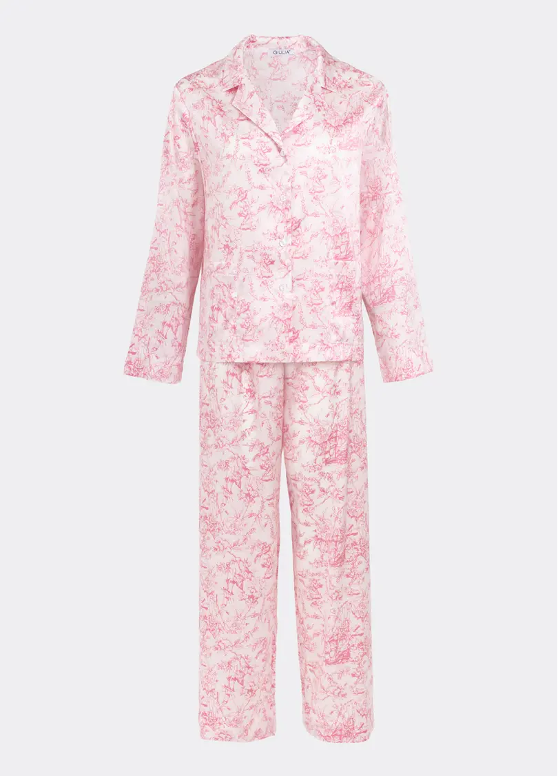 Шовкова піжама TOILE SILK 5511/050 (рожевий)
