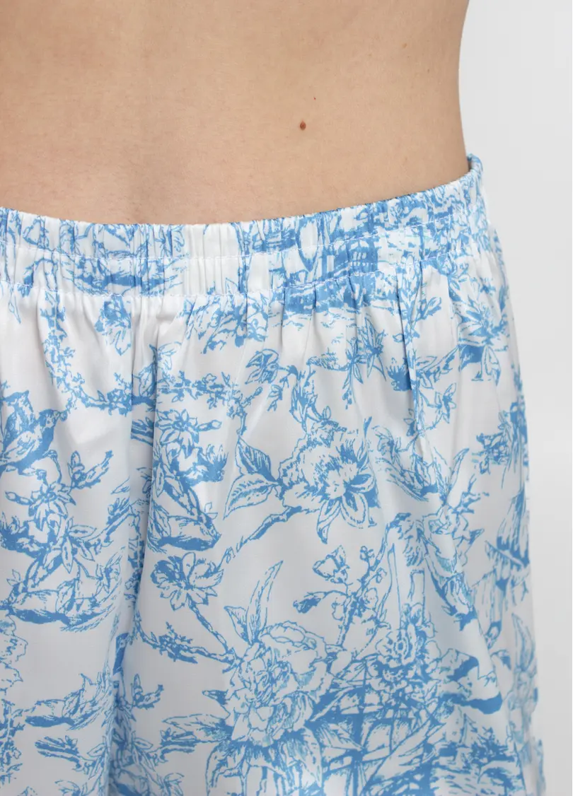 Шовкова піжама TOILE SILK 5512/050 (блакитний)