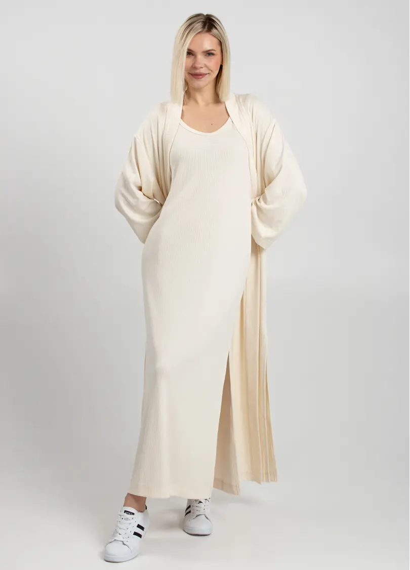 Трикотажна сукня ESSENTIAL MILK 8710/320 light cream (молочний)