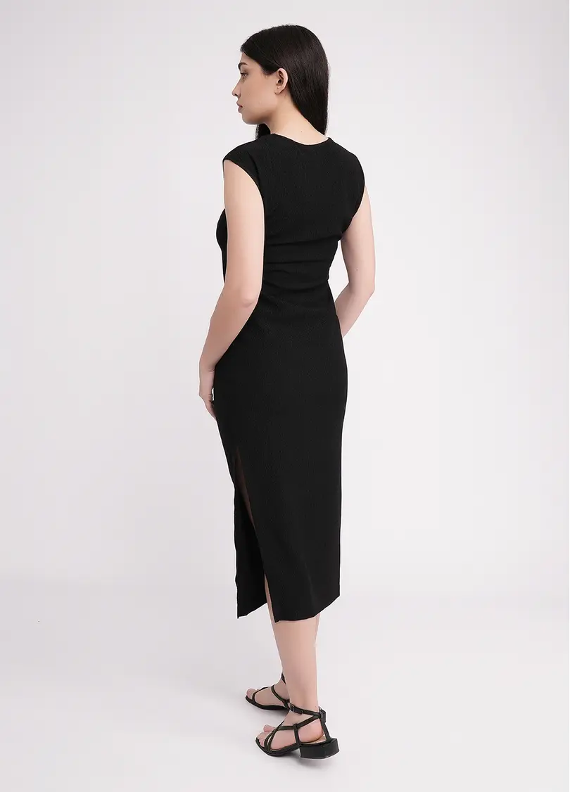 Сукня з драпіруванням RUMPLE RICH 8708/260 black (чорний)