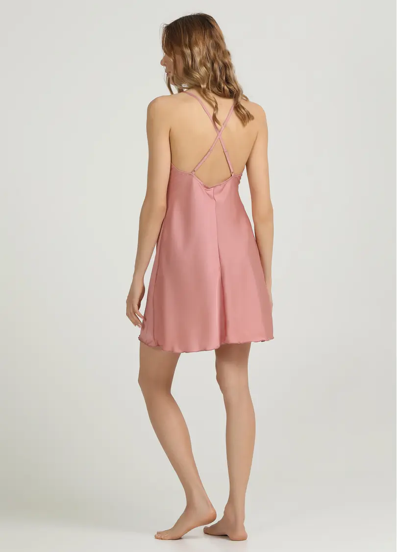 Нічна сорочка HELENA 8011/051 antique rose (рожевий)