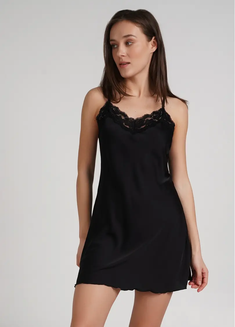 Нічна сорочка HELENA 8011/051 black (чорний)