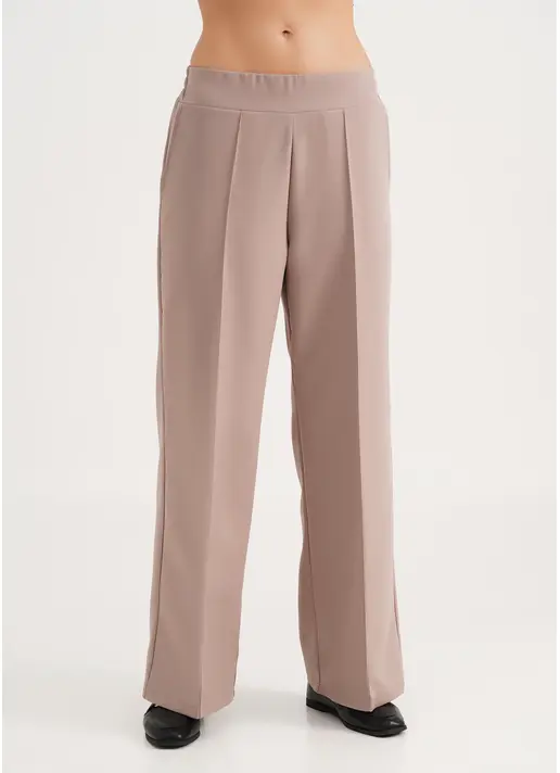 Штани зі стрілками CASUAL STYLE 4324/200 beige (бежевий)