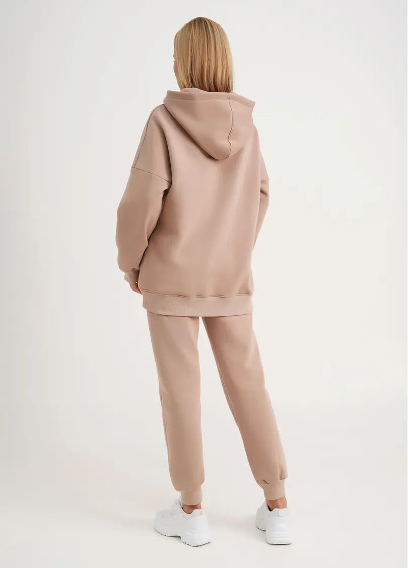 Спортивні штани на флісі SPORT STYLE 4305/170 beige (бежевий)