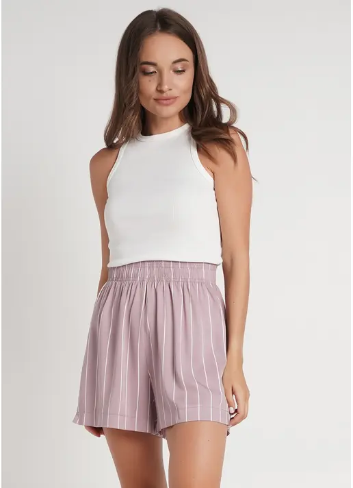 Шорти в смужку SPRING FLOWERS 4212/040 pink/stripe (рожевий)