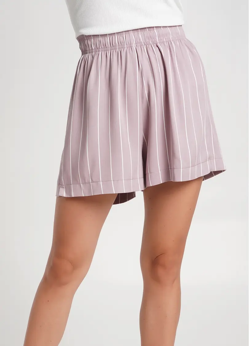 Шорти в смужку SPRING FLOWERS 4212/040 pink/stripe (рожевий)