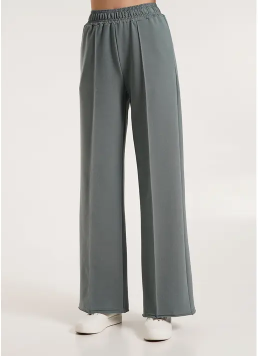 Спортивні штани широкі STREET STYLE 4306/180 dark mint (зелений)