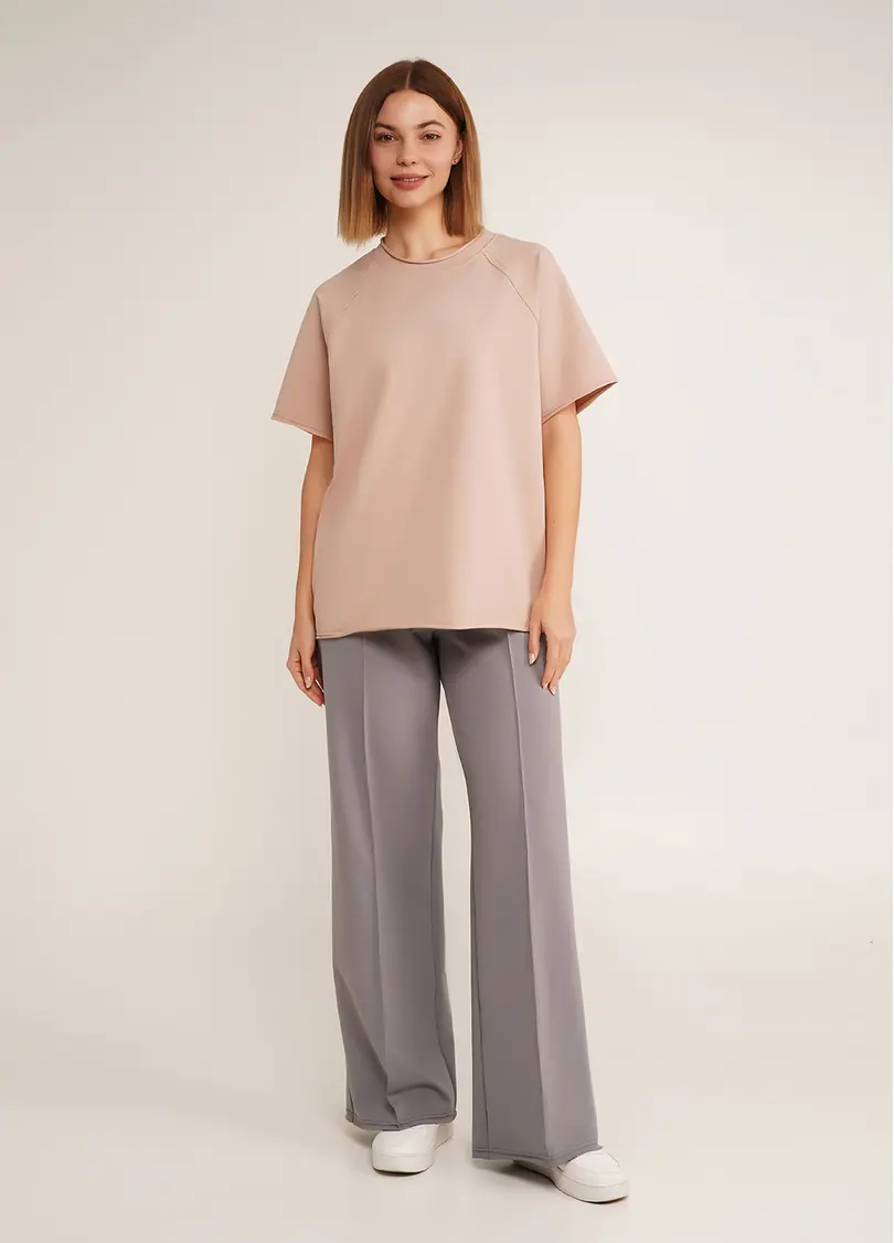 Спортивні штани широкі STREET STYLE 4306/180 grey (сірий)