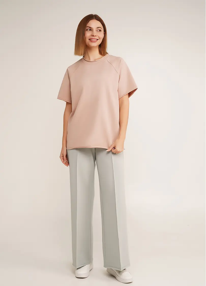 Спортивні штани широкі STREET STYLE 4306/180 sage green (зелений)