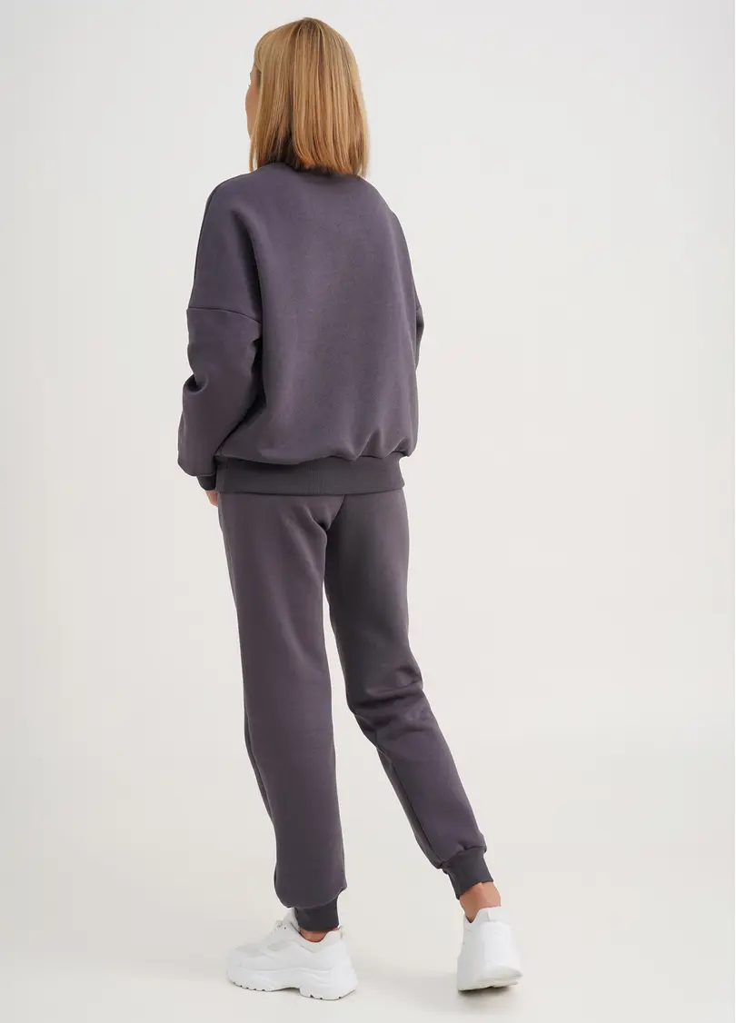 Світшот на флісі SPORT STYLE 4413/170 grey (сірий)
