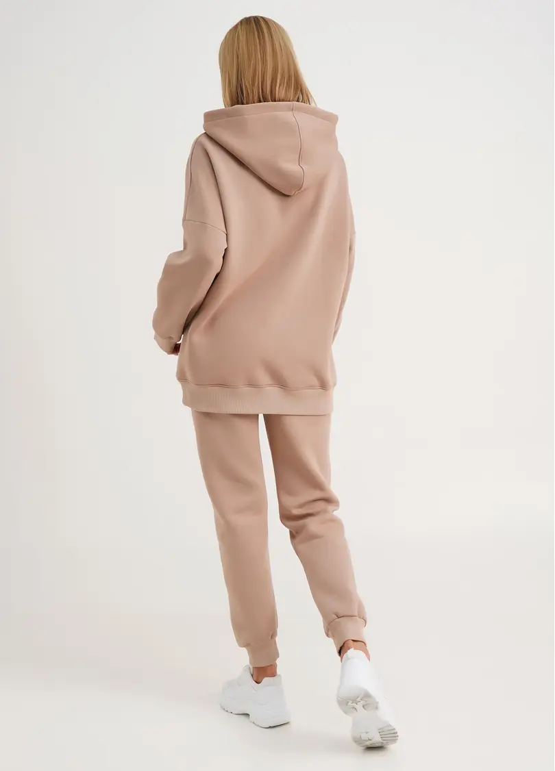 Худі на флісі SPORT STYLE 4414/170 beige (бежевий)