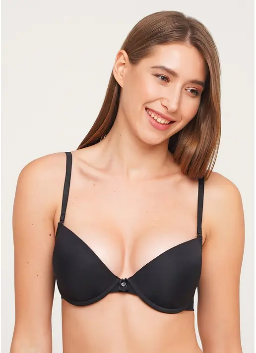Базовий бюстгальтер з push-up Allegra 1143/20 (чорний)