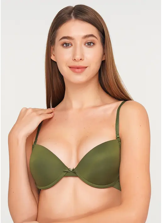 Базовий бюстгальтер з push-up Allegra 1143/20 (зелений)