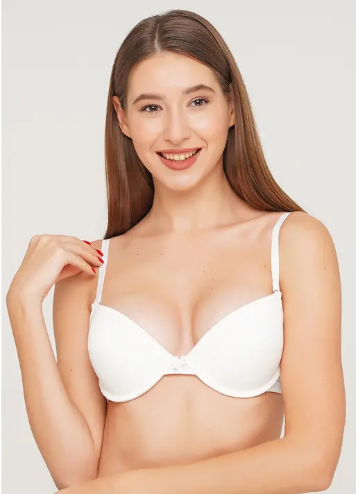 Базовий бюстгальтер з push-up Allegra 1143/20 (білий)