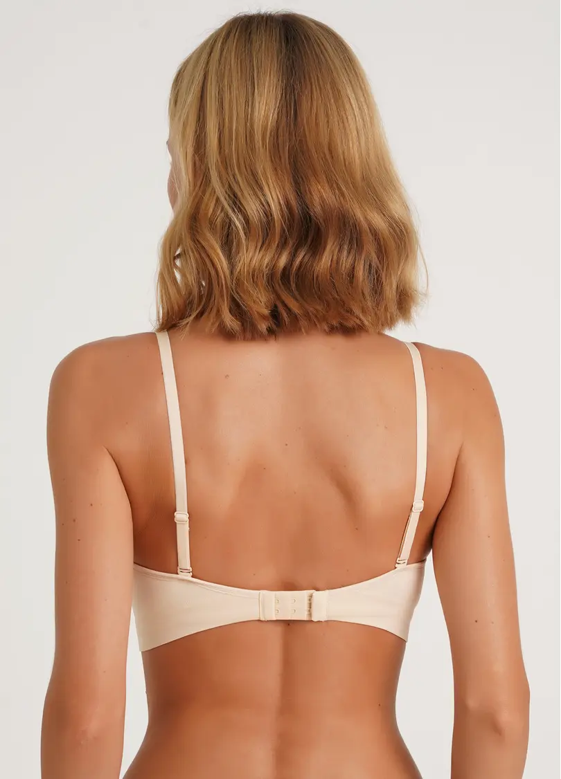 Бюстгальтер балконет з формованою чашкою Amanda 1183/20 beige (бежевий)
