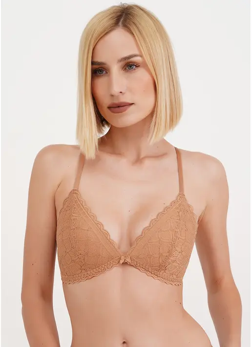 Бюстгальтер з трикутними чашками Emily 1507/31 macchiato (бежевий)