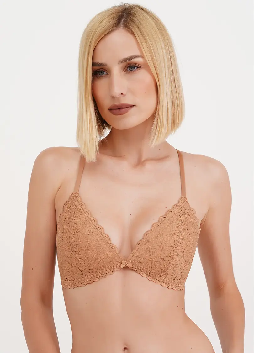 Бюстгальтер з трикутними чашками Emily 1507/31 macchiato (бежевий)