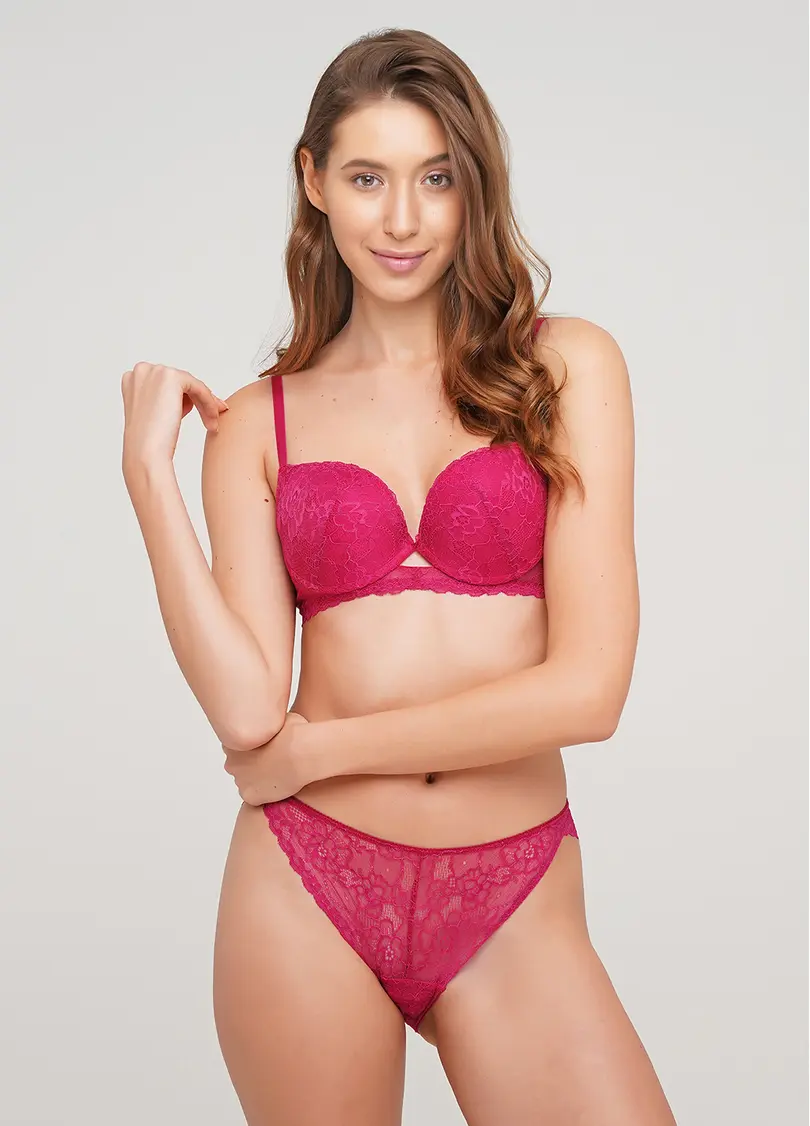 Бюстгальтер з формованою чашкою та push-up Golden daisy 1152/31 (фуксія)